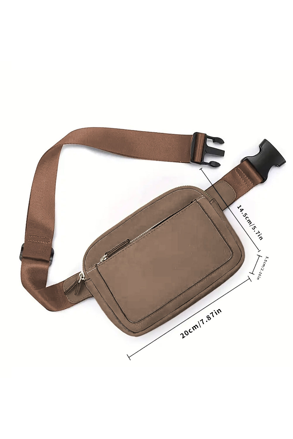 Desert Palm sleek and functional multi-pocket crossbody bag