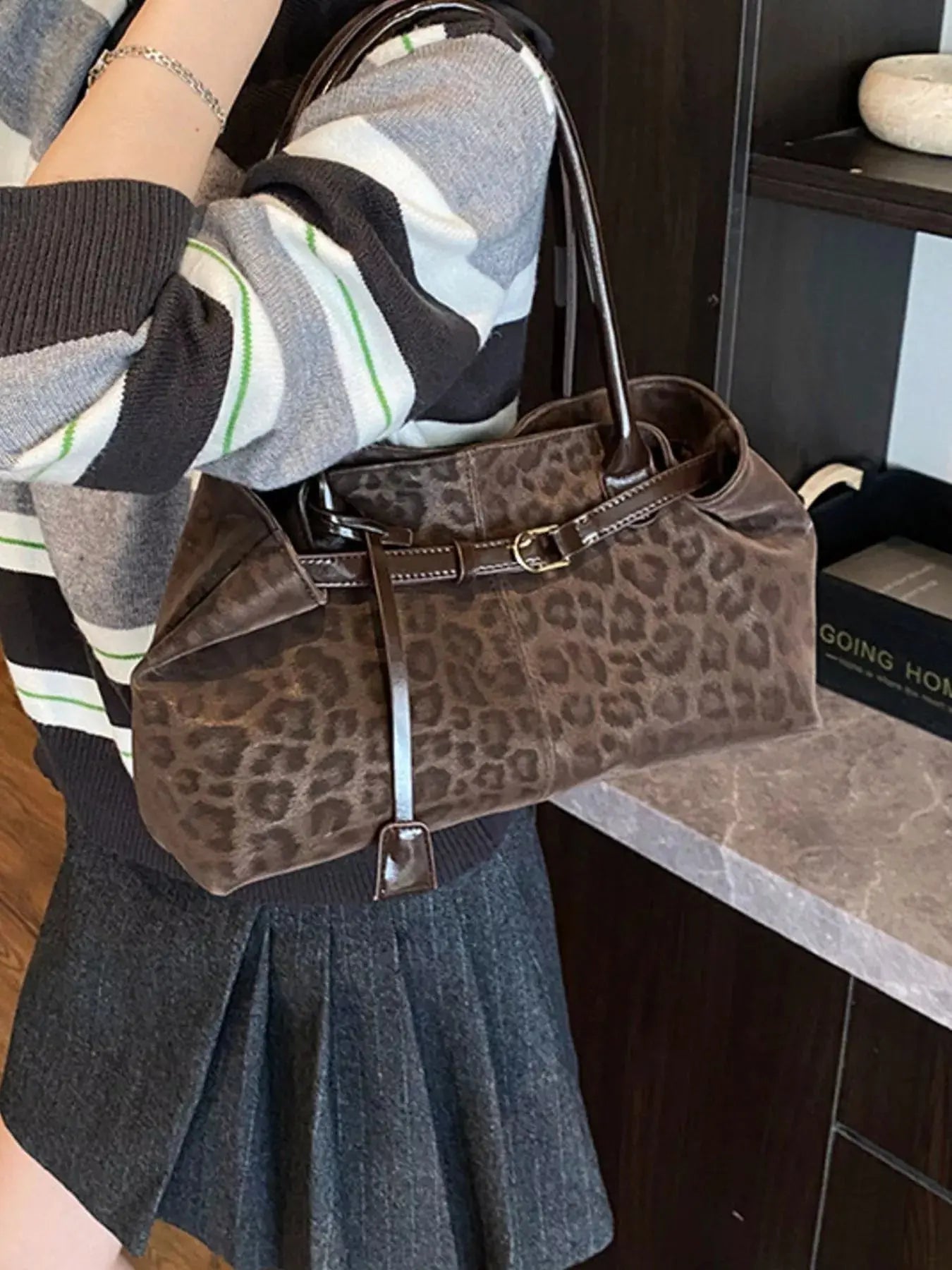Leopard Print Handbag Simply Love
