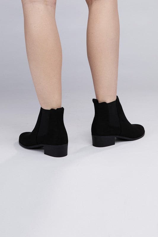 Teapot Ankle Booties.