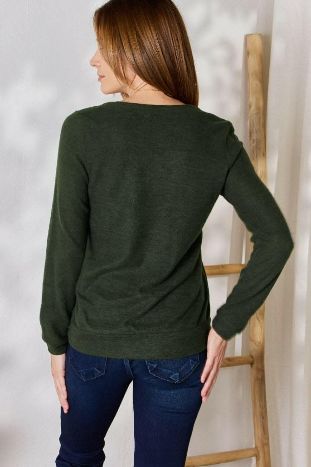 Hailey & Co Plus Size Colorblock Blouse - Love Salve 