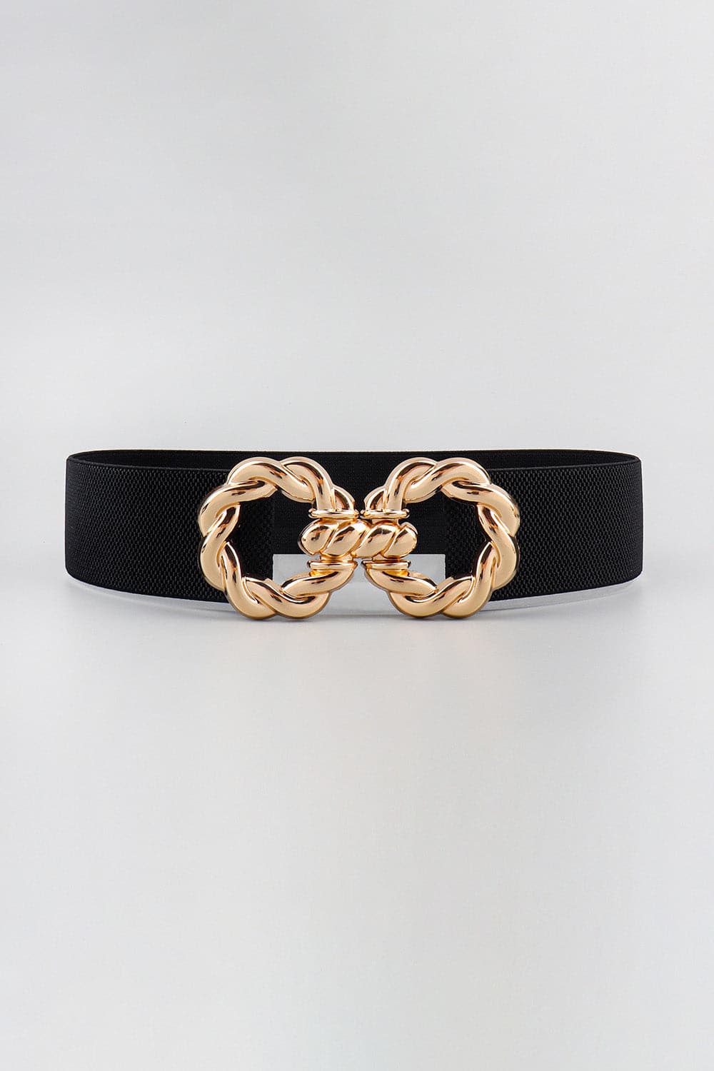 Zinc Alloy Buckle Elastic BeltMaterial: Elastic, zinc alloy
Imported
Product measurements:
Size: 26.8*2 inBuckle: 4.5 inLove Salve Zinc Alloy Buckle Elastic BeltBelts