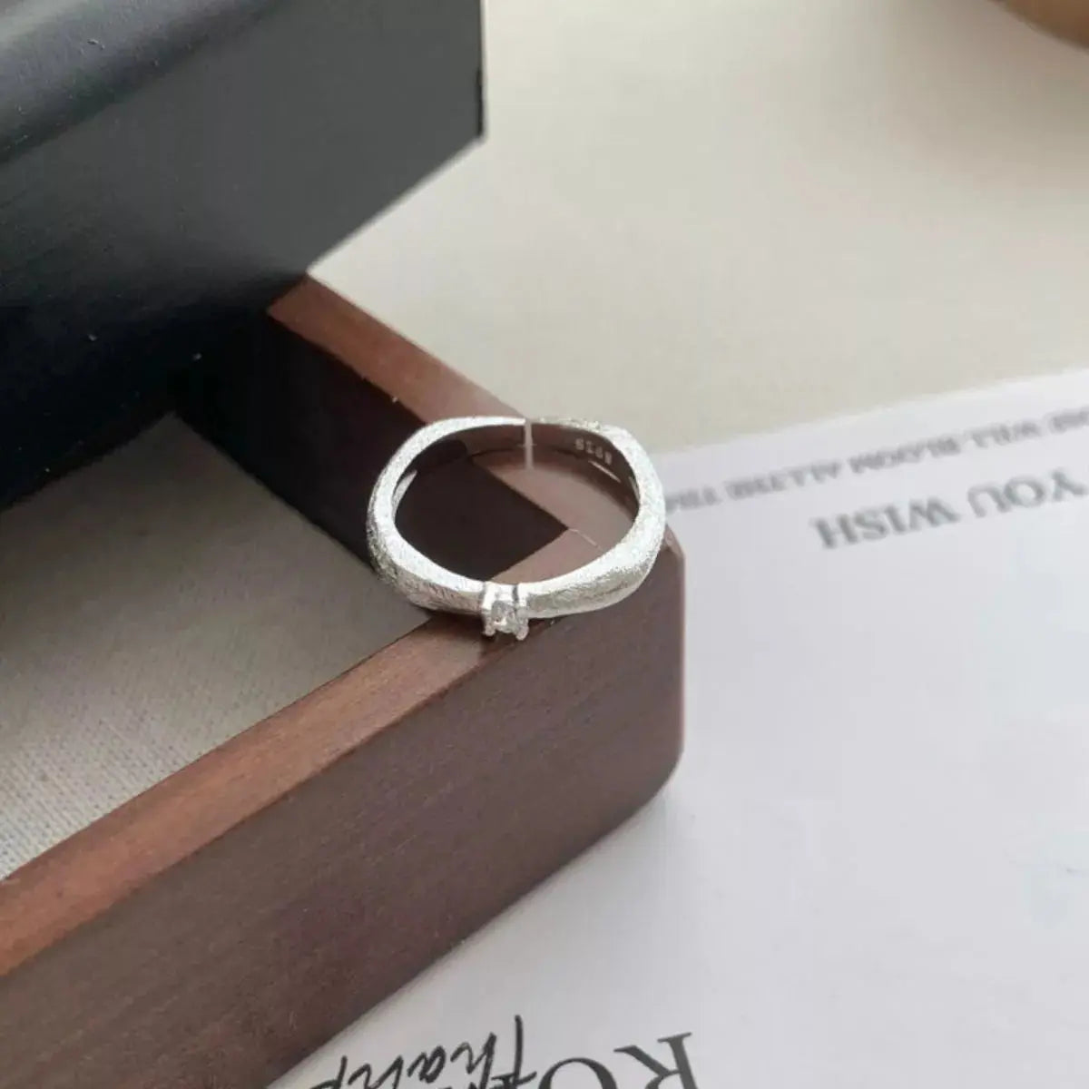 925 Sterling Silver Zircon Ring Simply Love