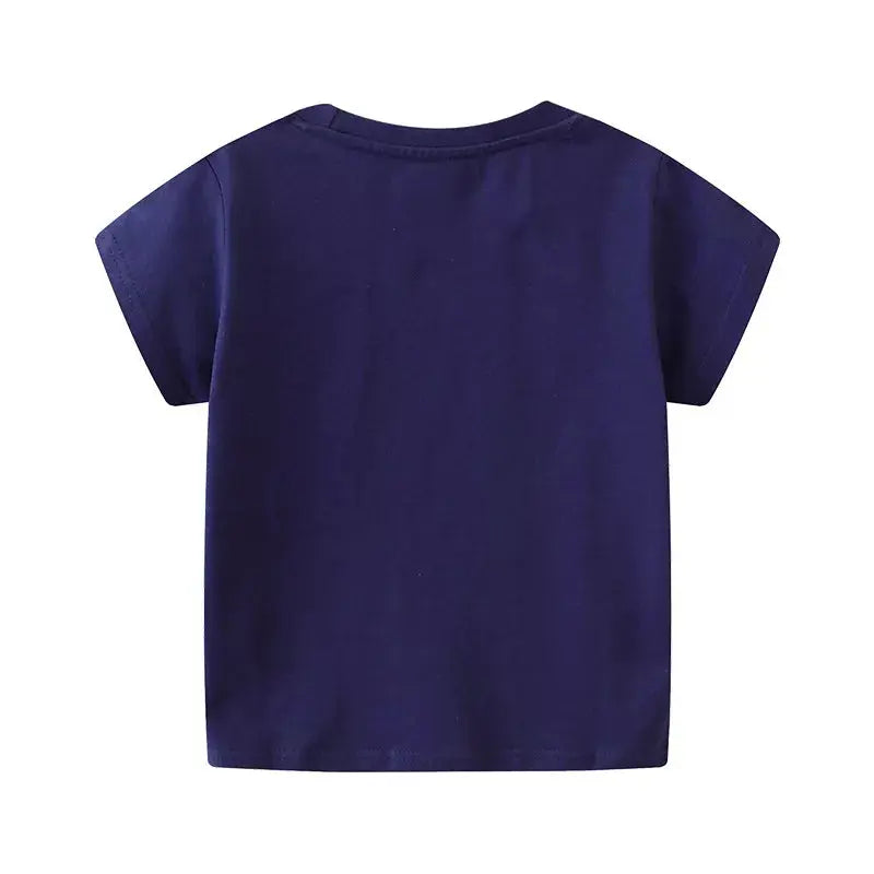 Children's Dinosaur Print Short Sleeve T-Shirt Simply Love