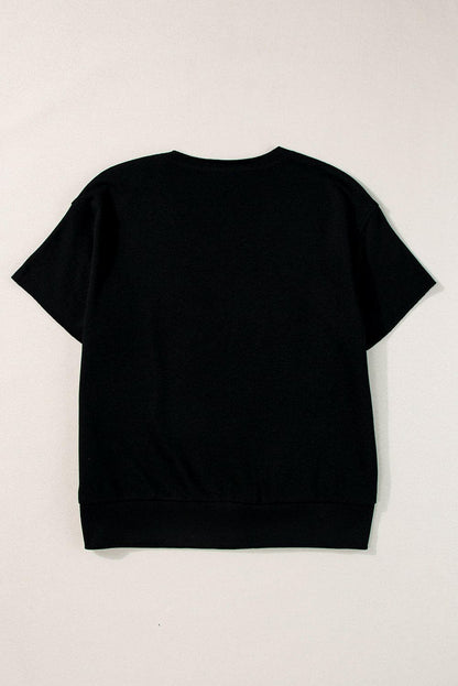 USA Notched Short Sleeve T-Shirt.