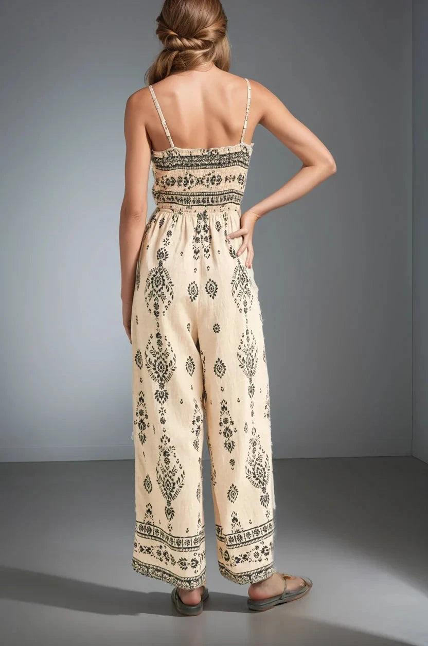 Wanderlight Jumpsuit Flowing Wide Leg Ankle Length Fitkitty Culture Athleisure Wear, Yoga Wear & Women's Clothing