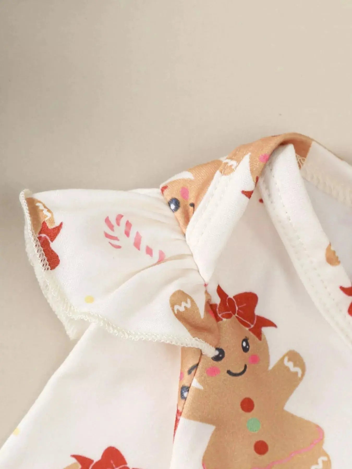 Children's Christmas Bodysuit and Overall Dress Set with Headband Simply Love