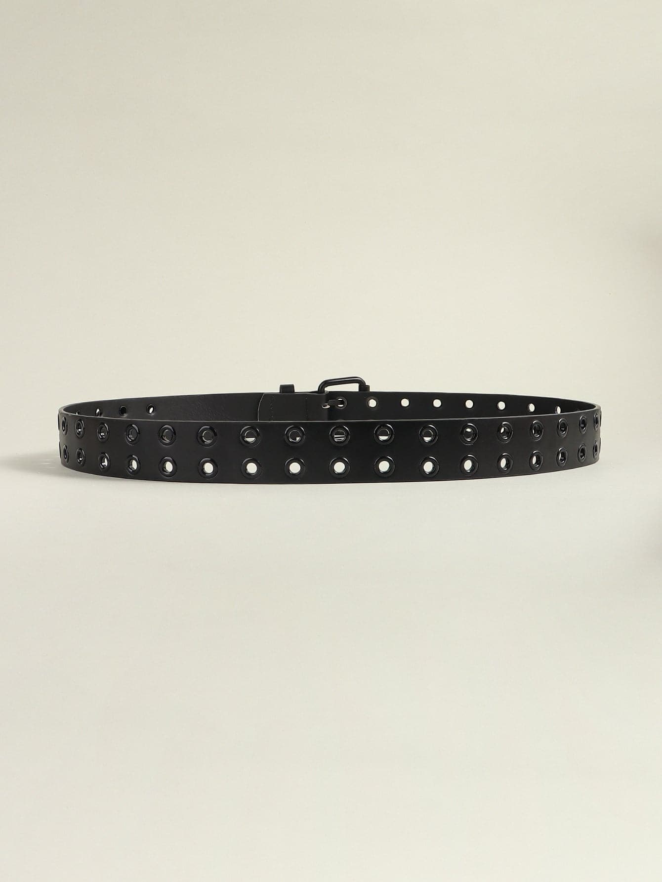 Grommet PU Leather Belt.