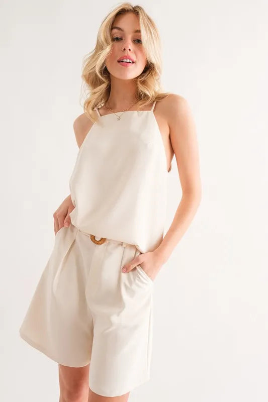 And The Why Sleeveless Basic Cami Top - Love Salve 