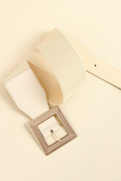 PU Leather Belt.