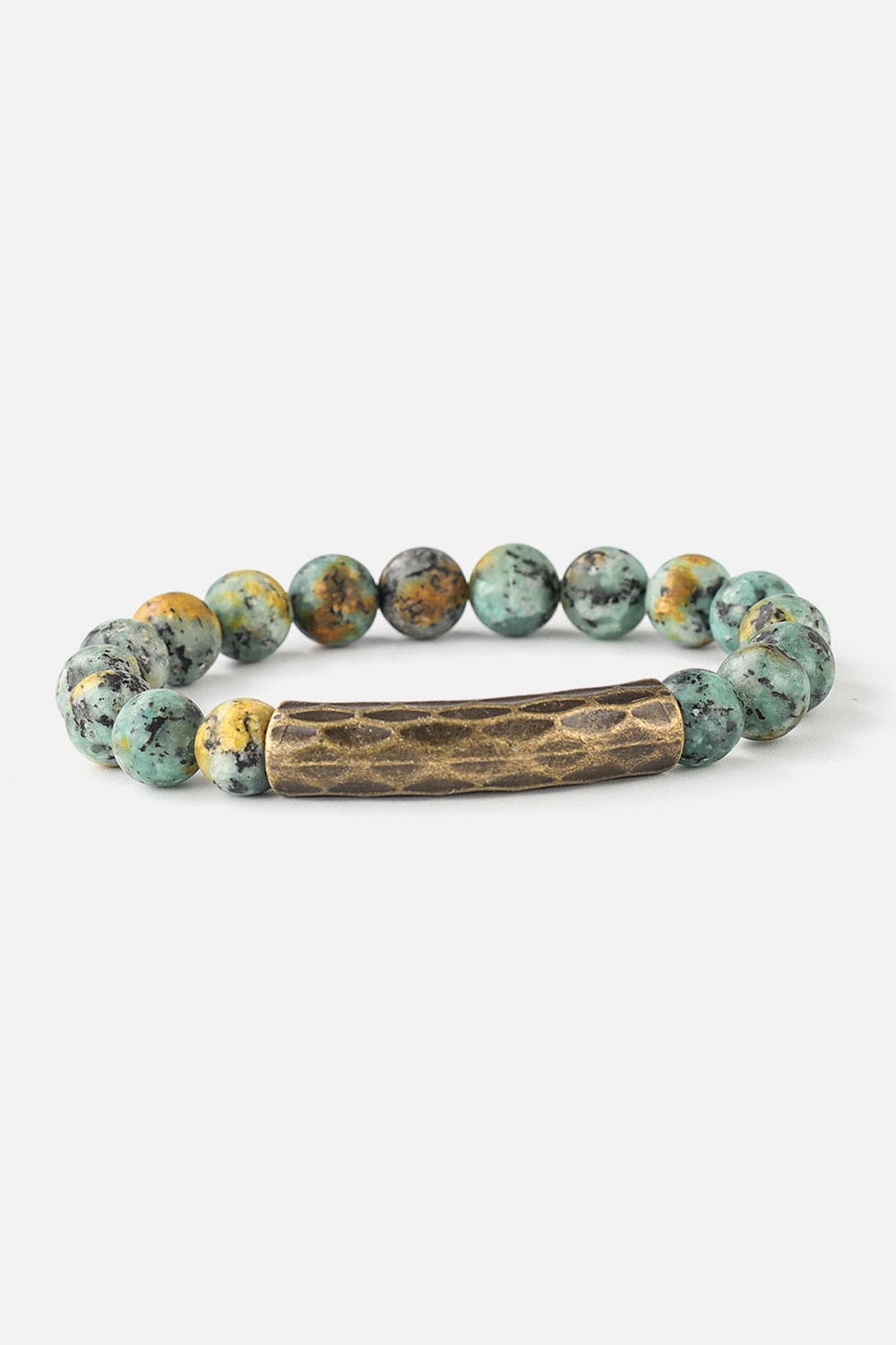 Natural Stone Beaded Bracelet.