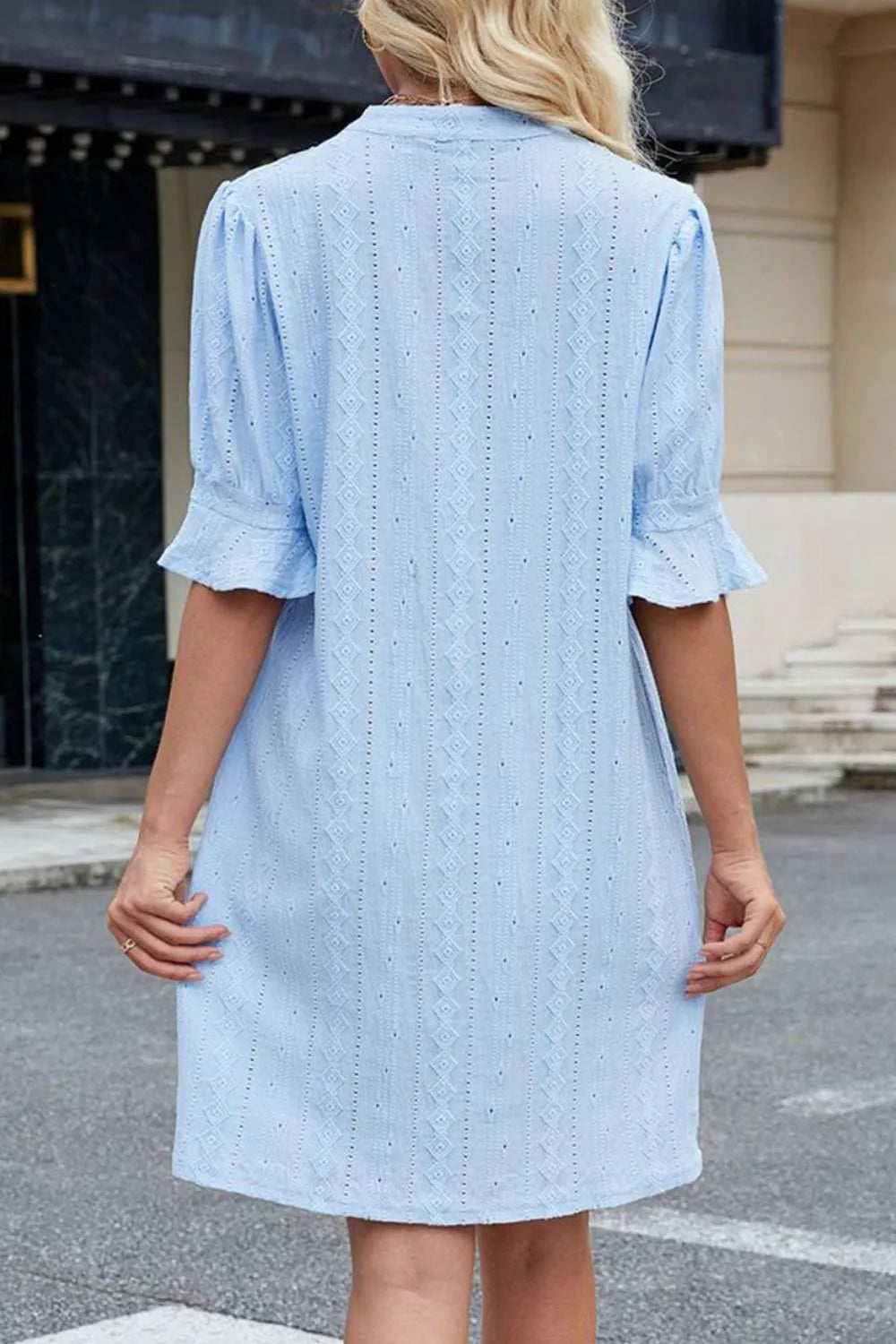 Simply Love: Jacquard Mini Dress