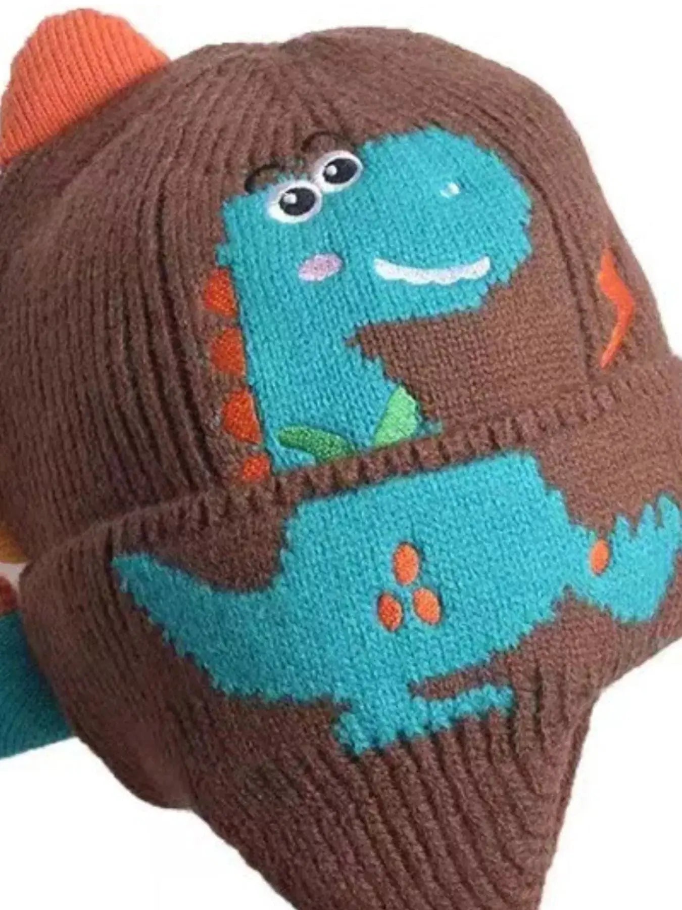 Children's Dinosaur Knitted Hat Simply Love