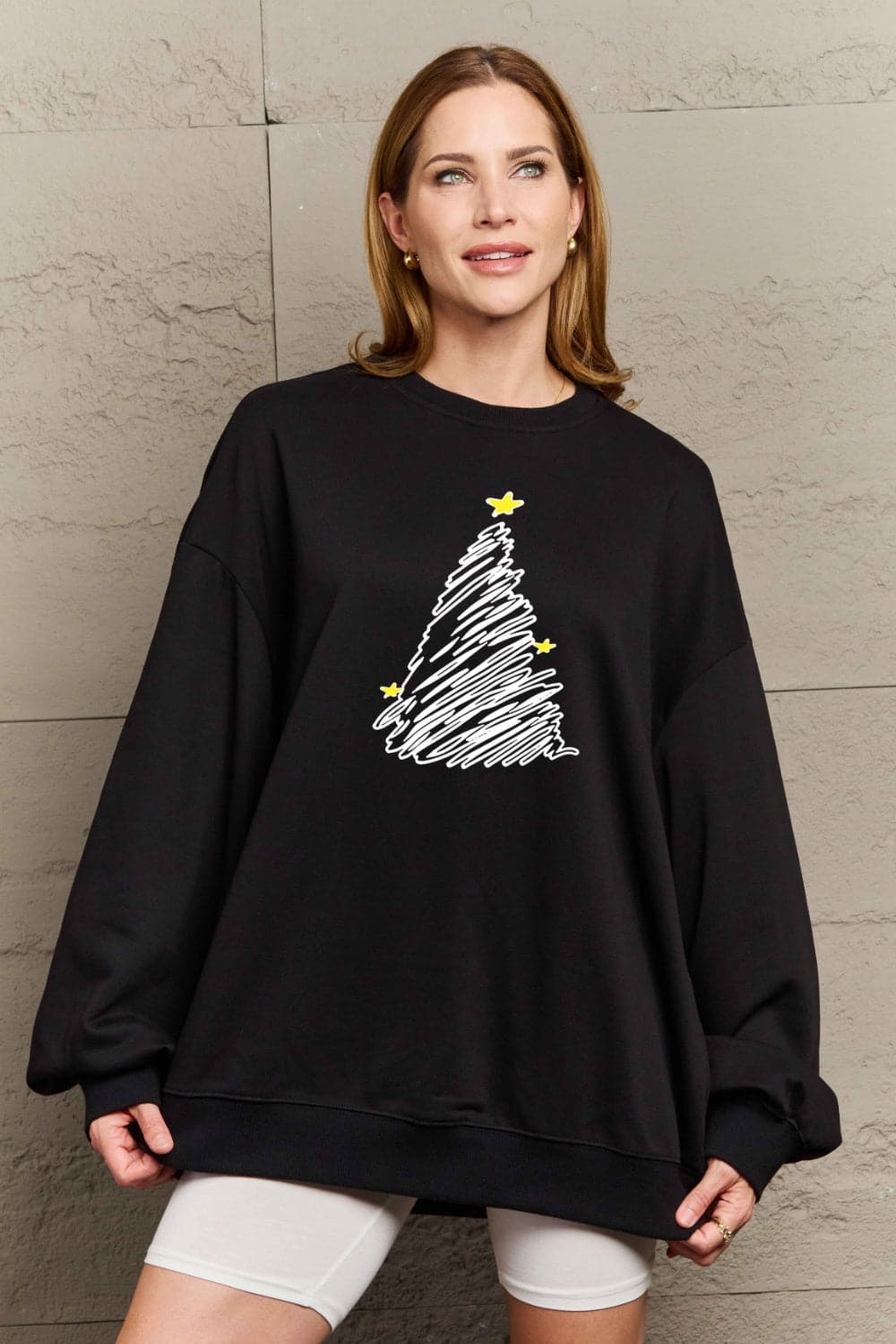 Simply Love Full Size Graphic Sweatshirt.