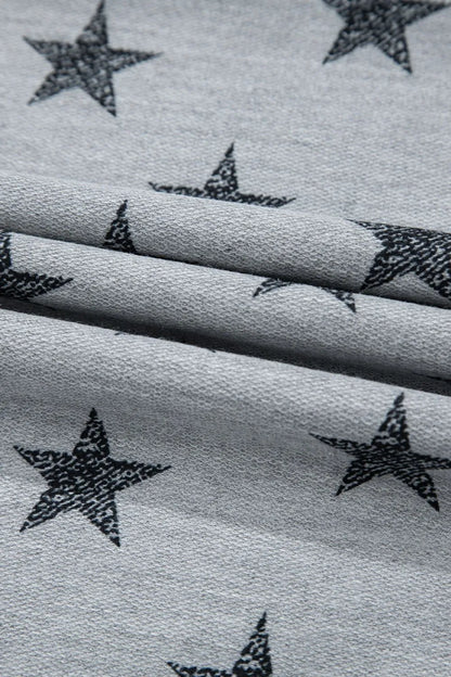 Simply Love: Star Print Tiered T-Shirt