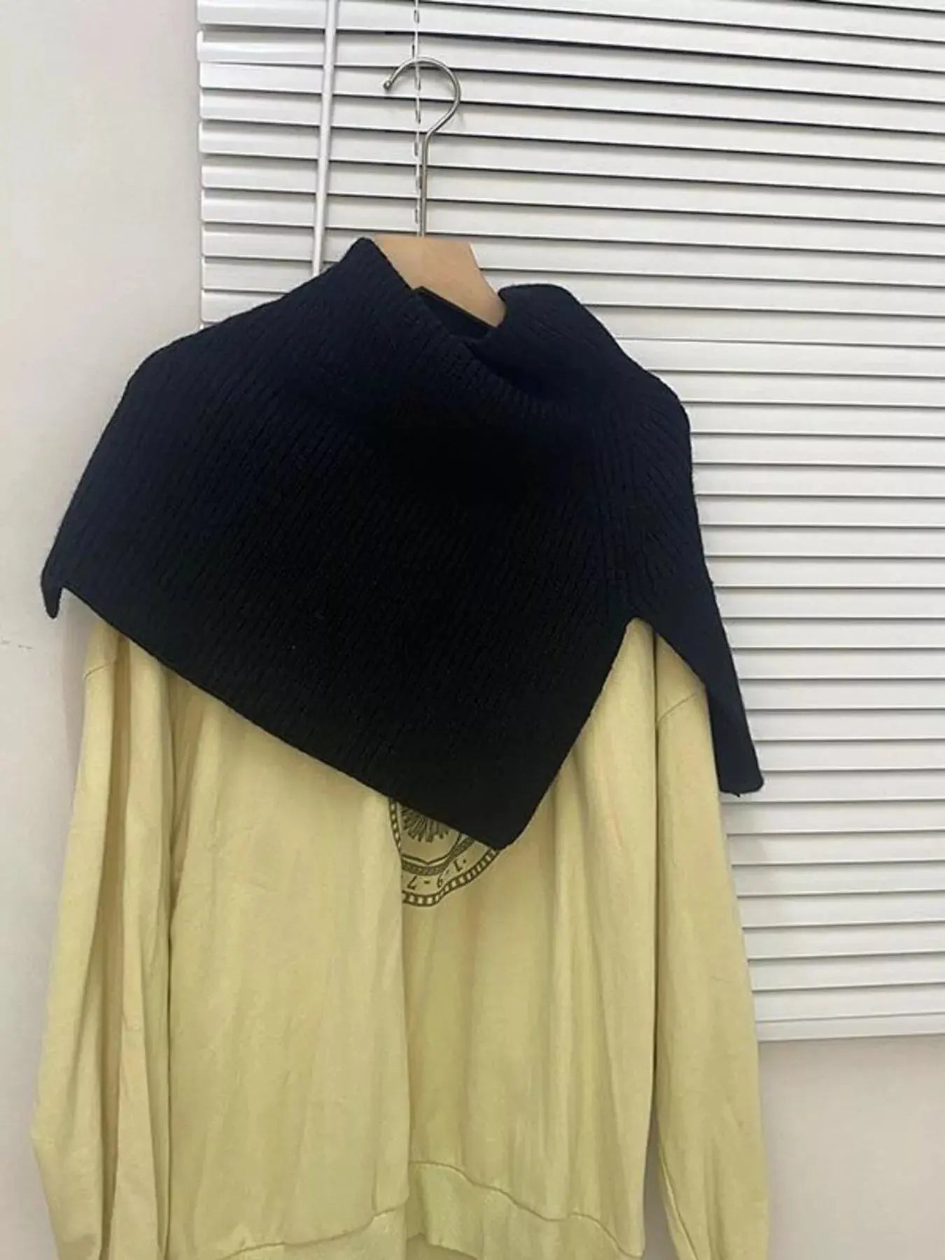 Chunky Knit Slit Scarf Simply Love