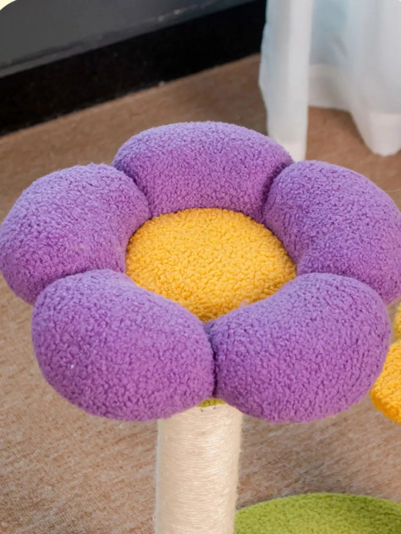 Flower Design Cat Tree with Scratching Post Simply Love