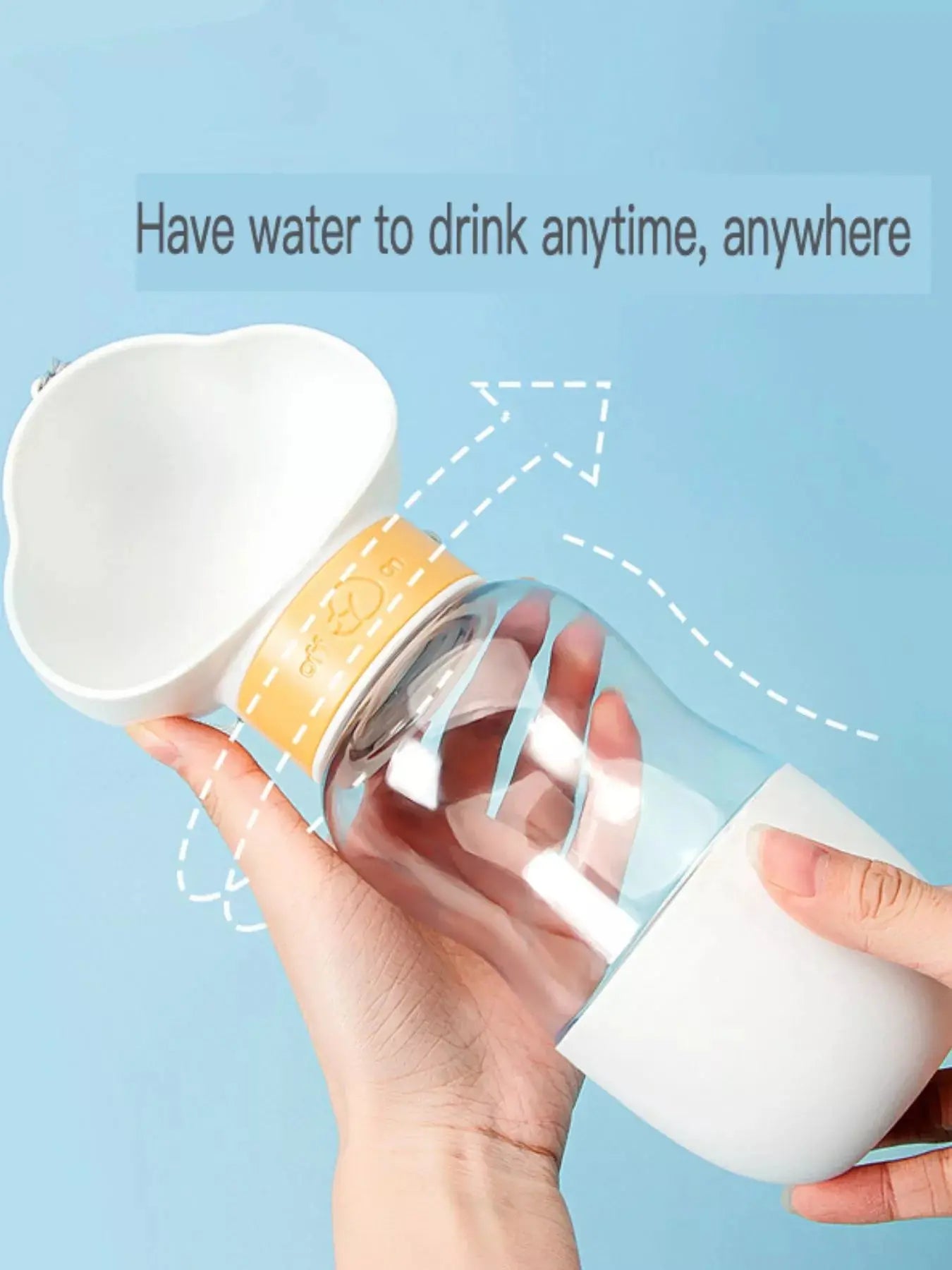 Portable 2-in-1 Pet Water and Food Bowl Simply Love