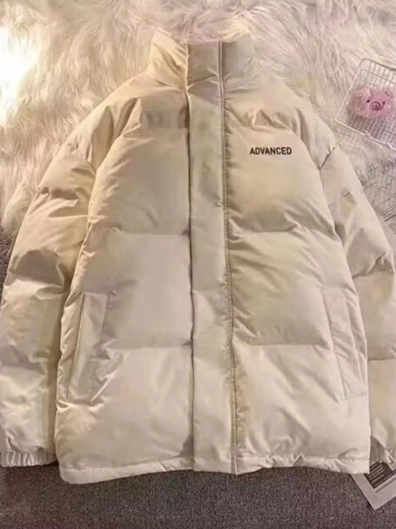 Men's Plus Size Zip Up Padded Winter Coat Simply Love