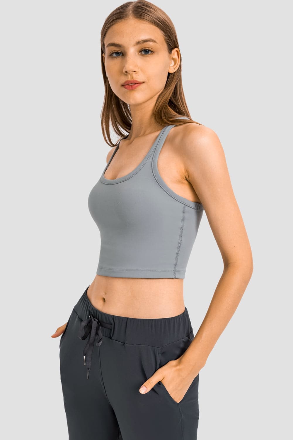 Racerback Sports Bra.