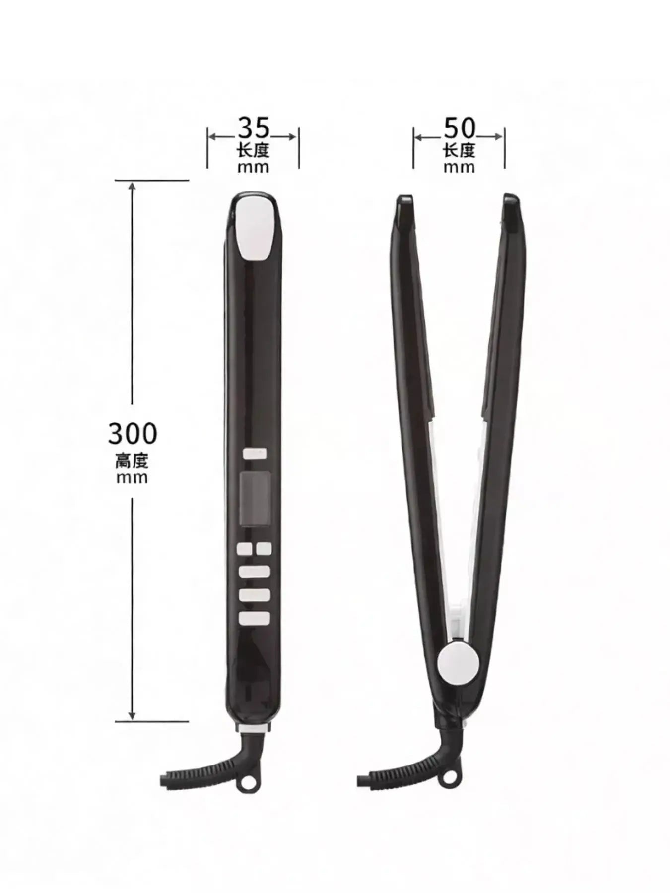 Adjustable Temperature Hair Straightener Simply Love