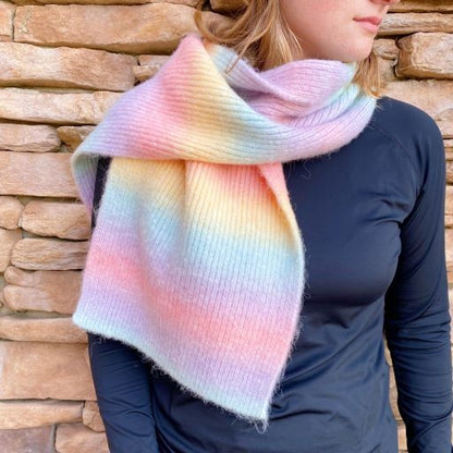 Dreamy Unicorn Cozy Knit Scarf