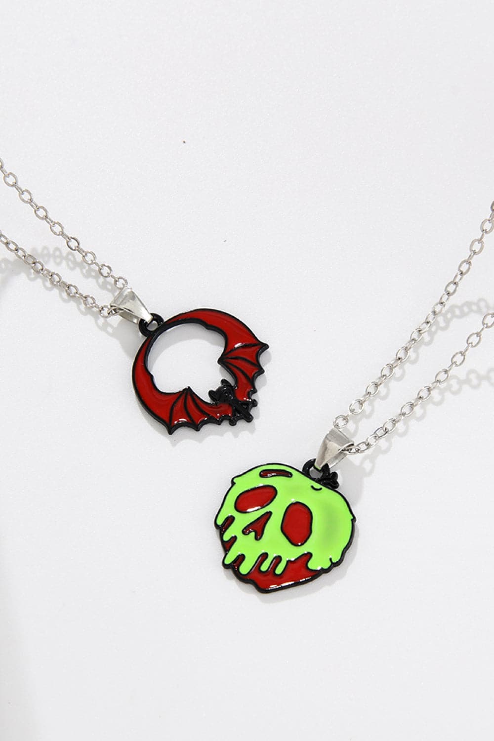 Spooky Charm Two-Piece Necklace Set