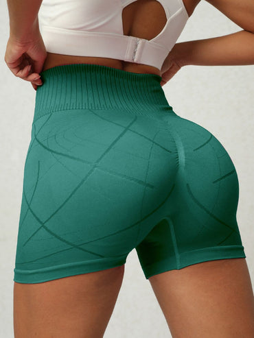 High Waist Active Shorts.