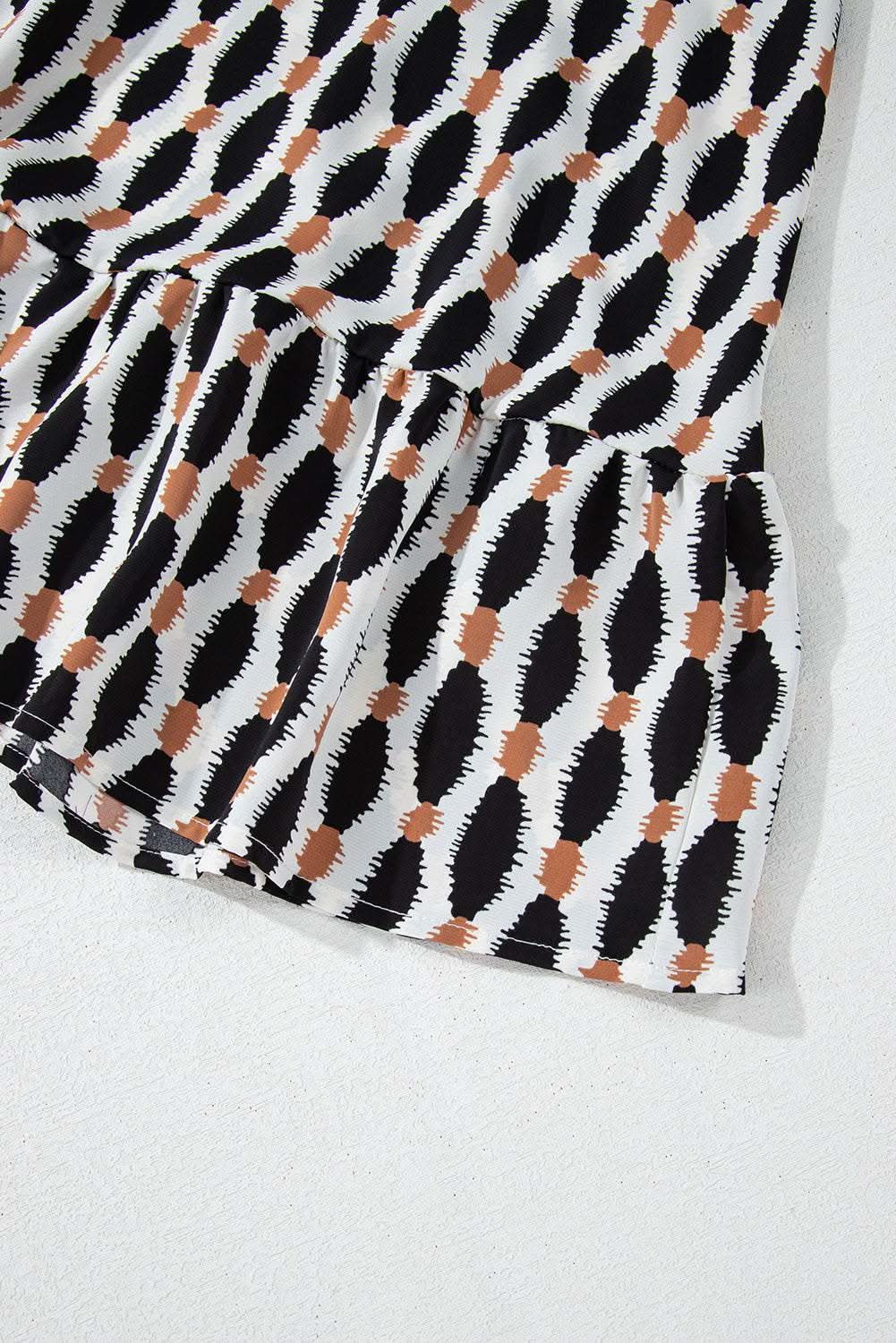 Apricot Plus Size V-Neck Mini Dress - Love Salve 