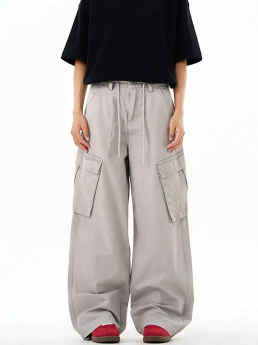 Men's Wide Leg Cargo Pants Simply Love