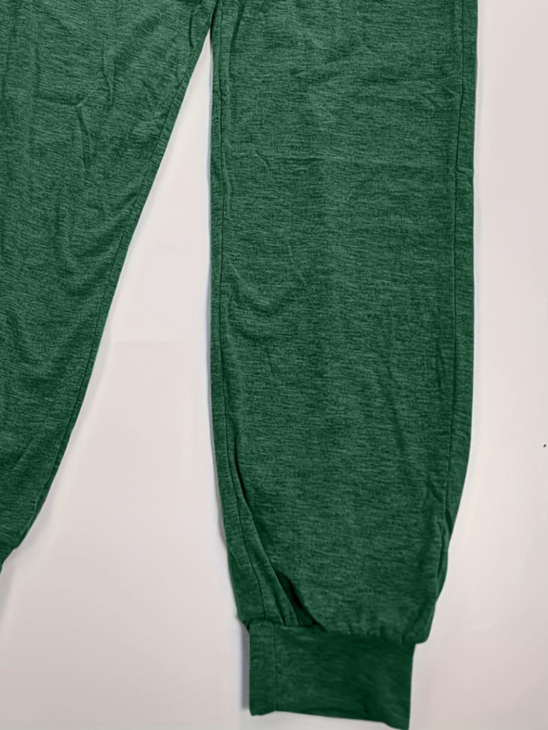 Adjustable joggers with pockets