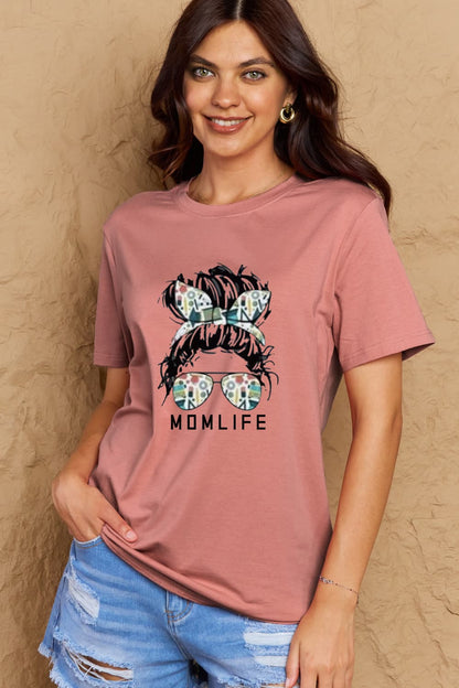 Simply Love: Mom Life Cotton Tee