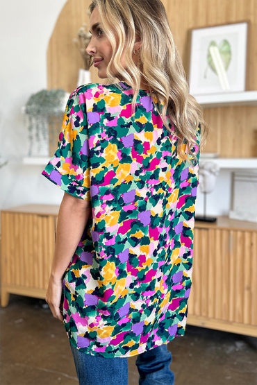Double Take: V-Neck Blouse