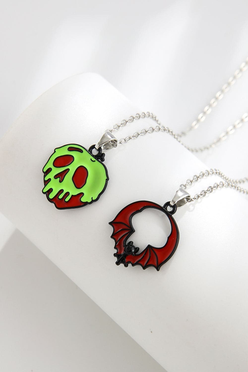 Spooky Charm Two-Piece Necklace Set