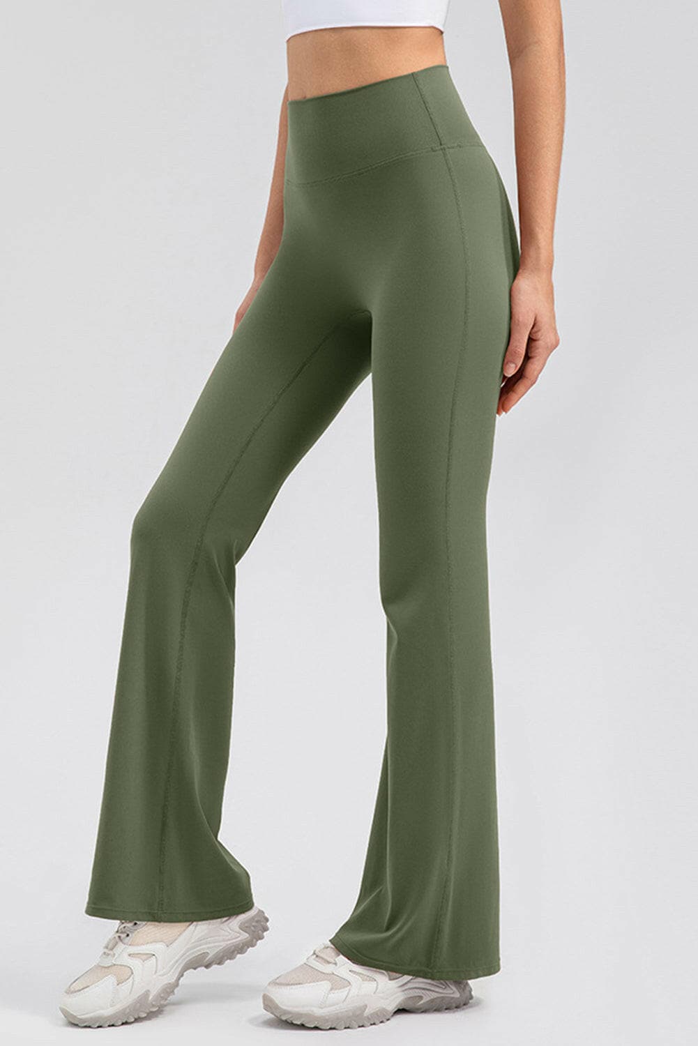 High Waist Straight Active Pants.