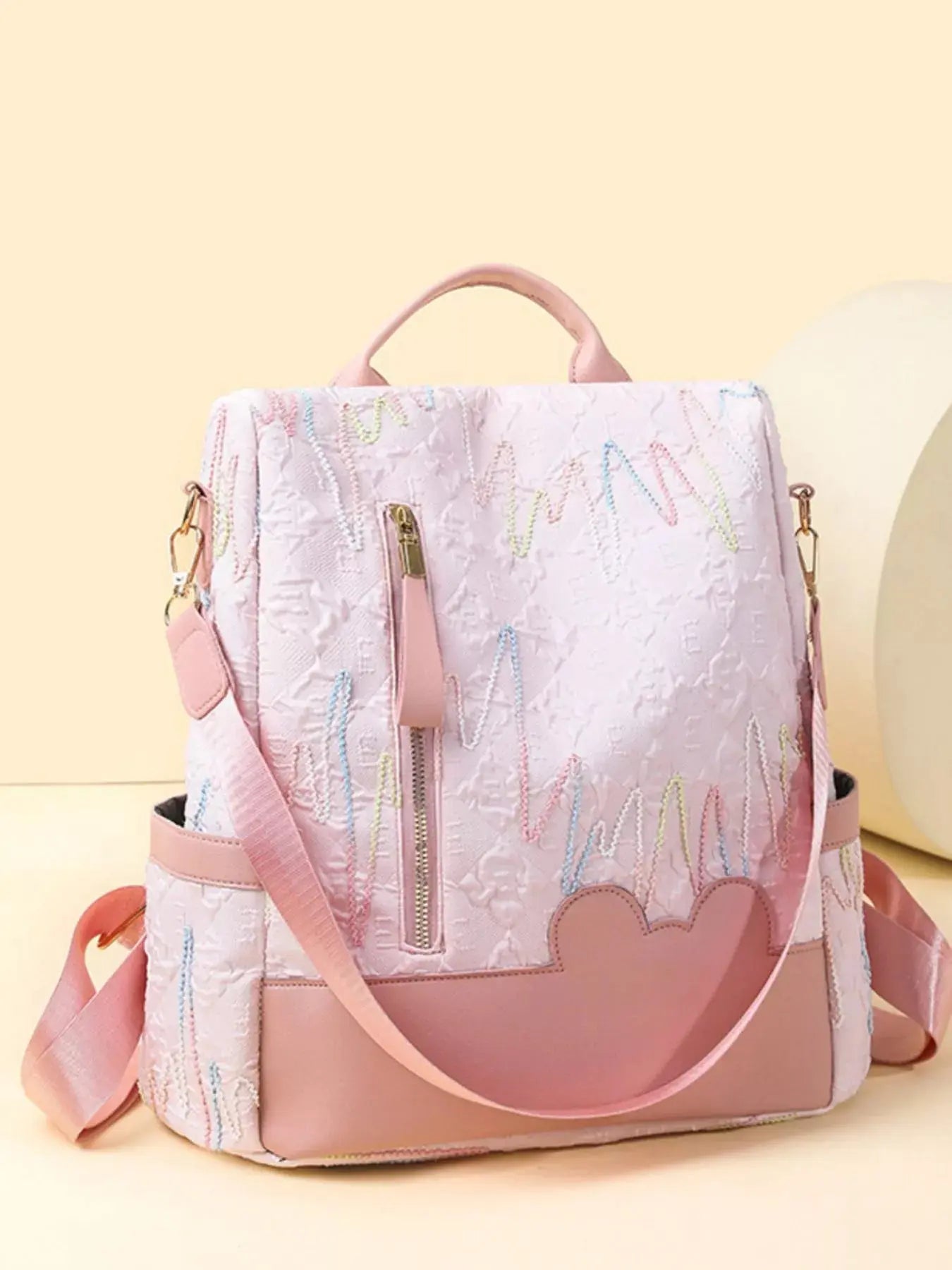 Adjustable Strap Backpack Bag Simply Love