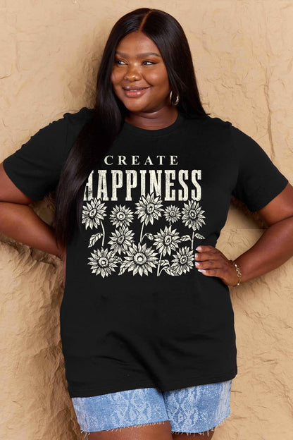 Simply Love: Graphic Tee - Cotton Comfort