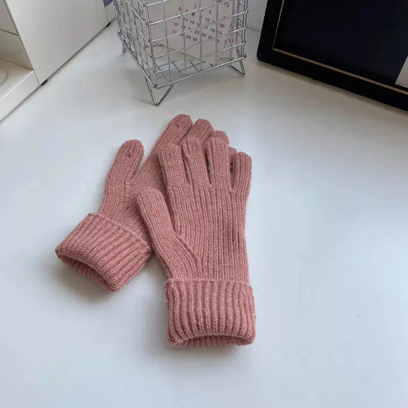 Warm Knitted Winter Gloves Simply Love