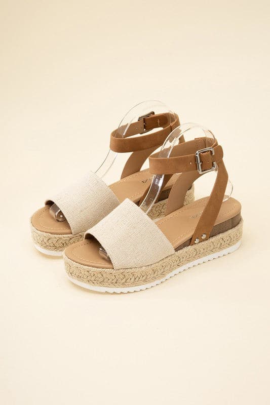 TOPIC-S Espadrille Ankle strap Sandals.