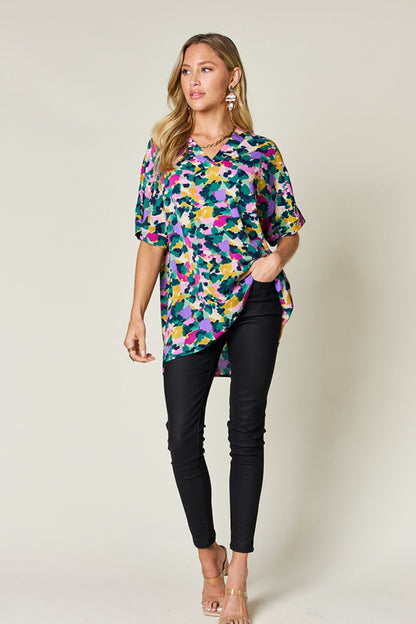 Double Take: V-Neck Blouse