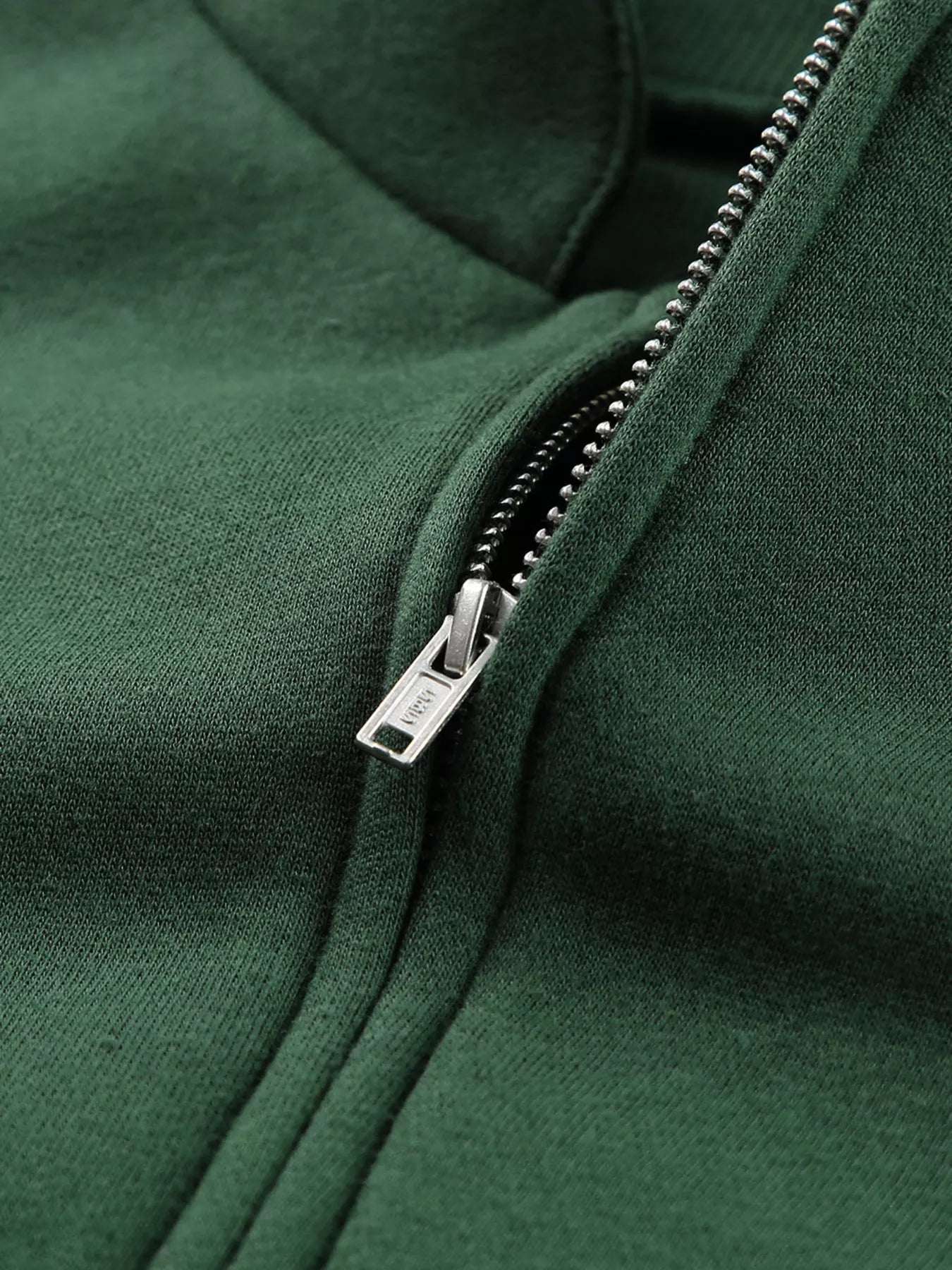 Half Zip Stand Collar Exposed Seam Solid Color Casual Sweatshirt Simply Love