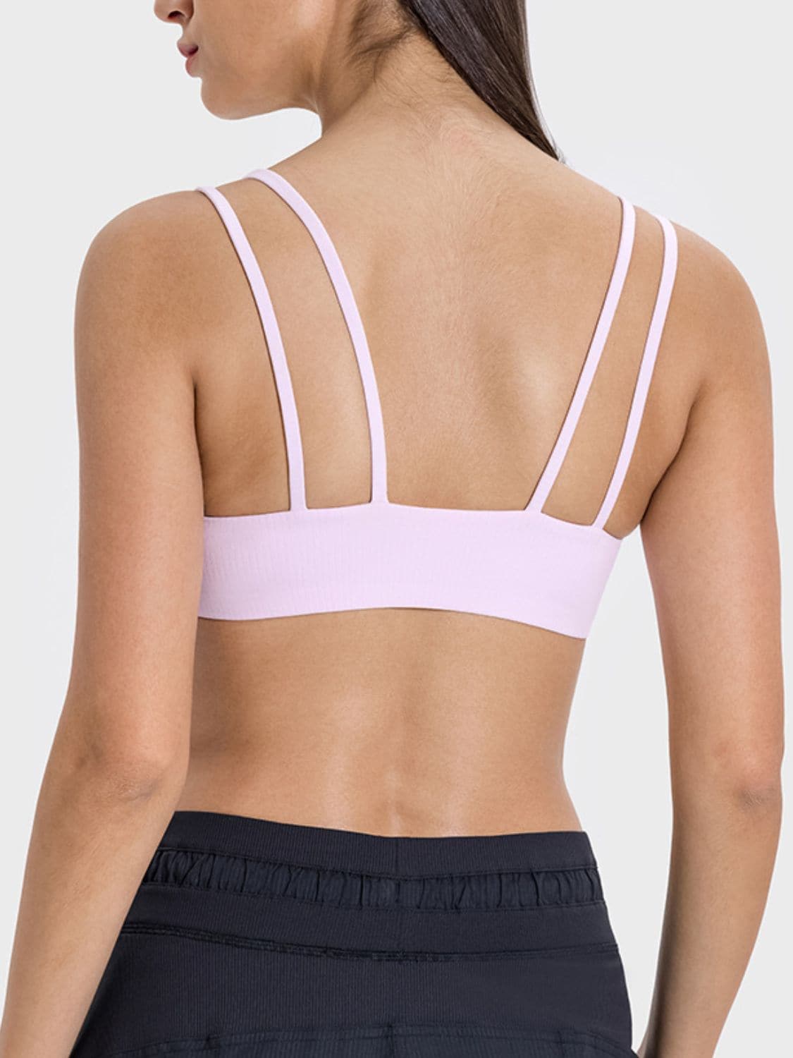 Scoop Neck Double Strap Active Cami.