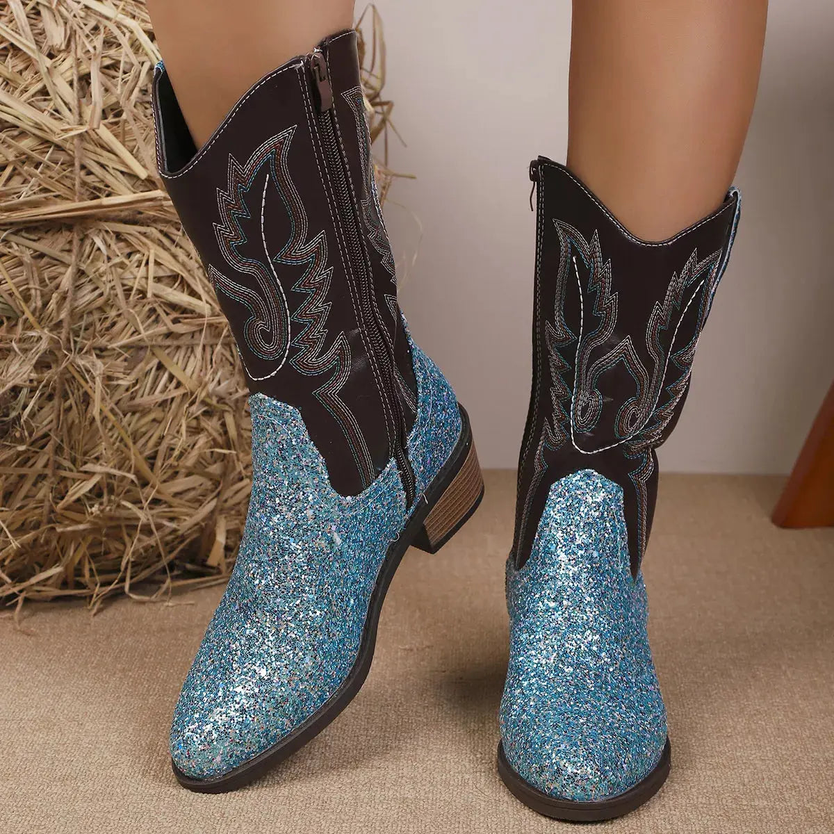 Embroidered Western Cowboy Boots Simply Love