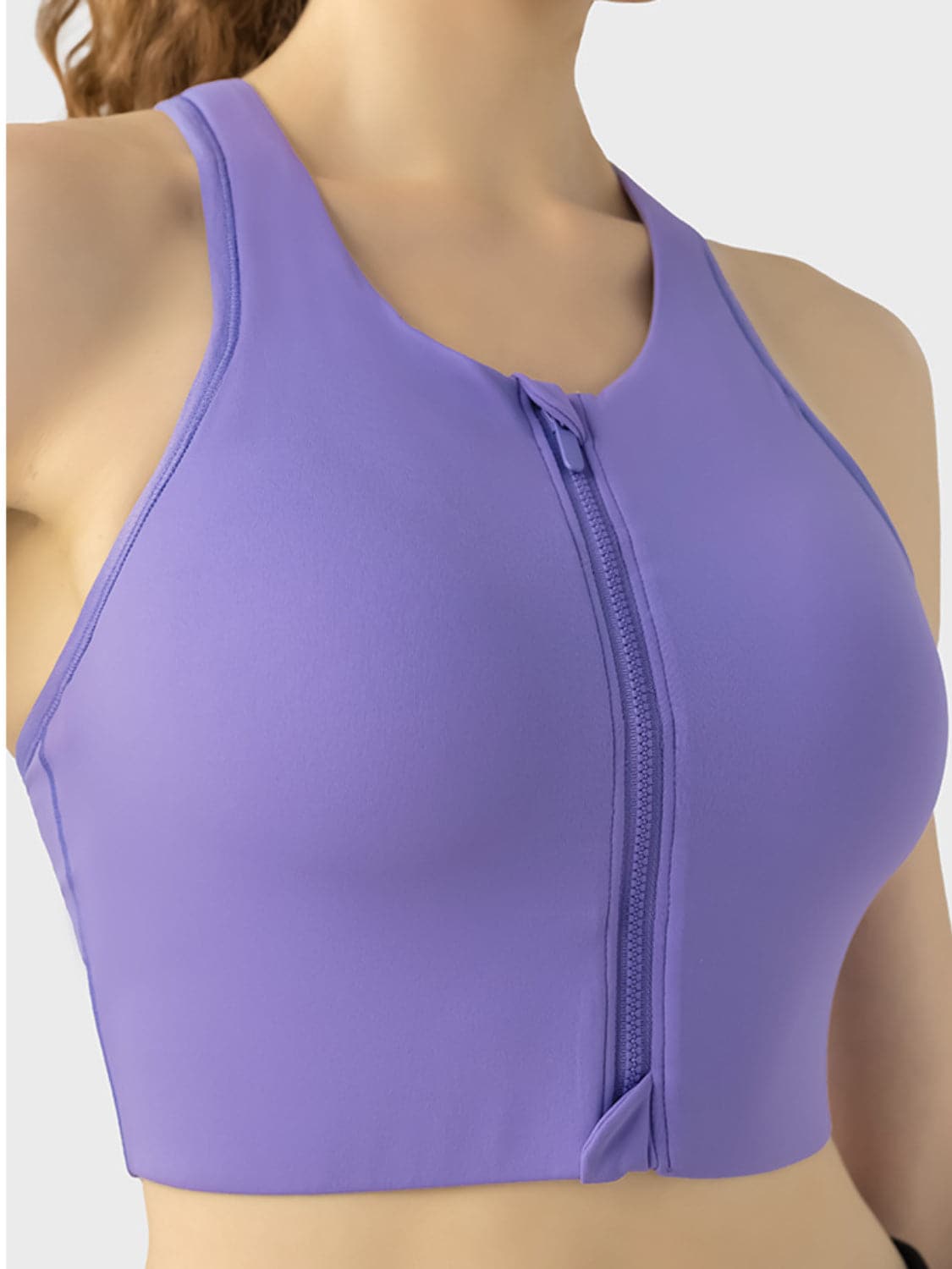 Wide Strap Sport Bra.