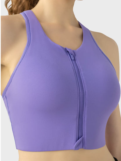 Wide Strap Sport Bra.