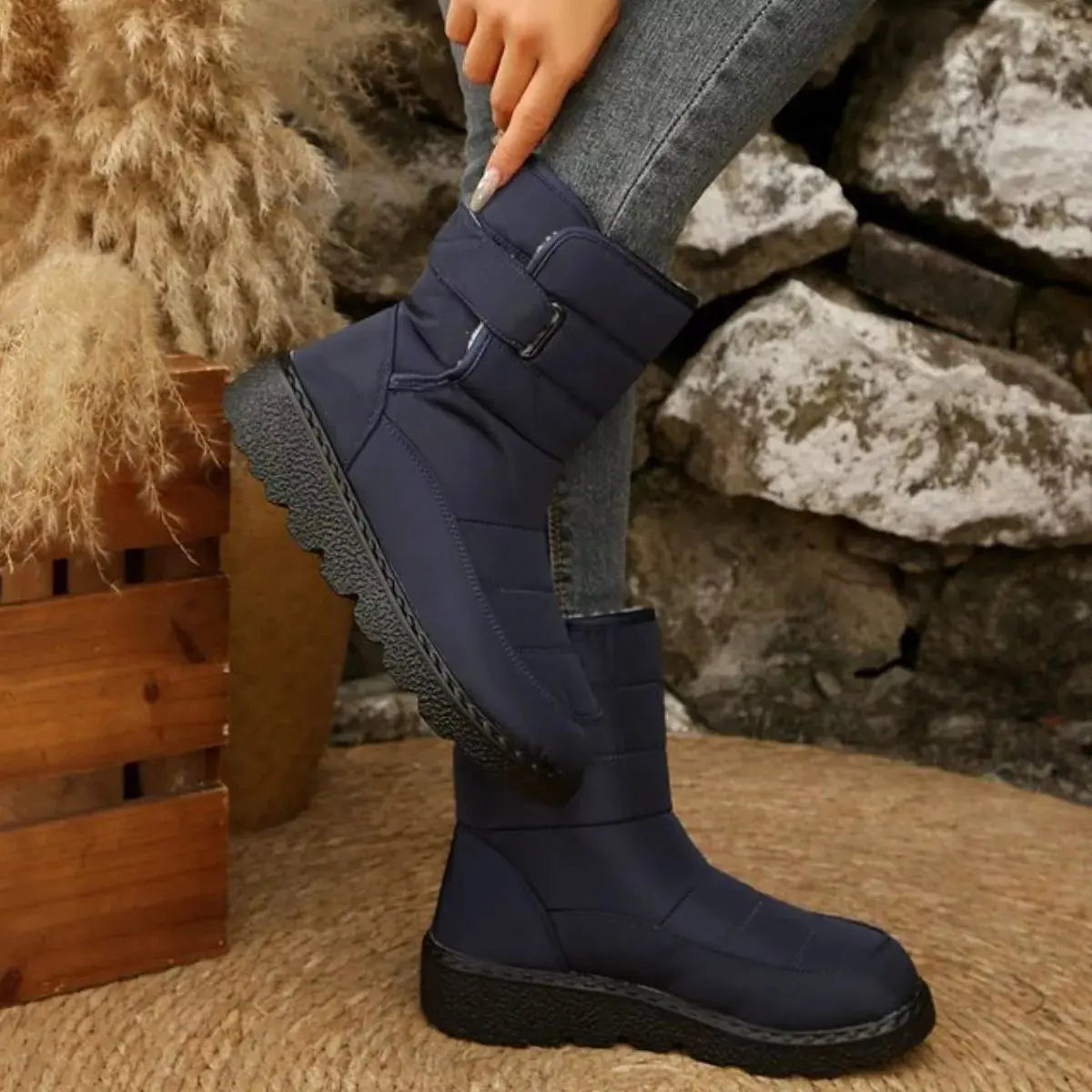 Warm Padded Waterproof Snow Boots Simply Love