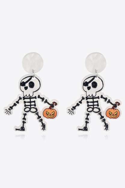 Spooky Acrylic Halloween Earrings