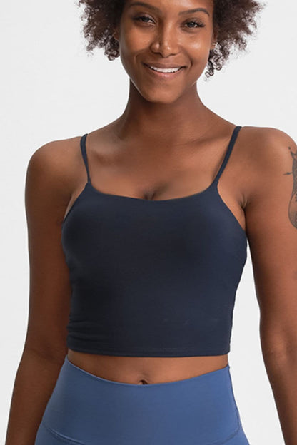 Feel Like Skin Scoop Neck Sports Cami.