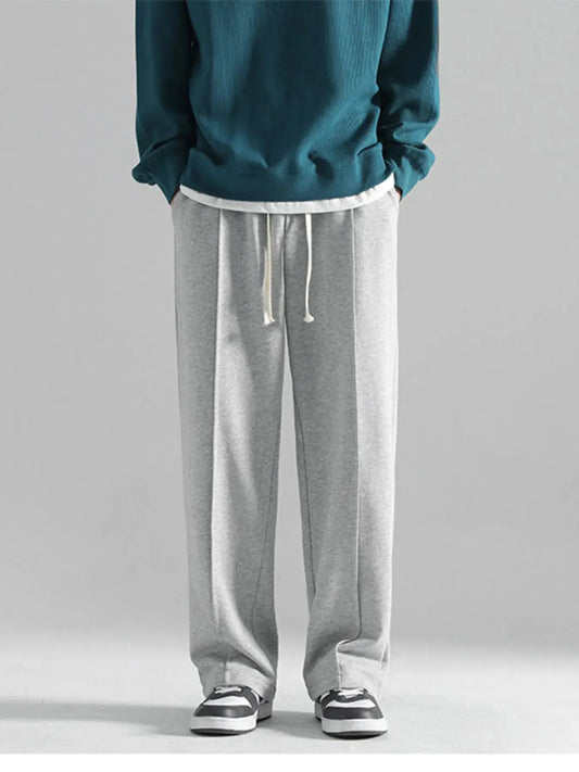 Men's Plus Size Casual Loose Fit Drawstring Sweatpants Simply Love