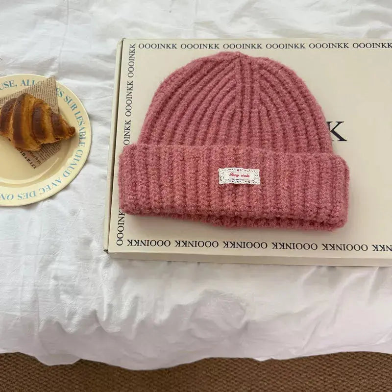 Warm Knitted Beanie Hat Simply Love