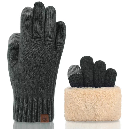 Warm Touchscreen Knit Gloves Simply Love